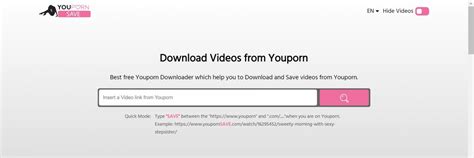 Free YouPorn Video Downloader